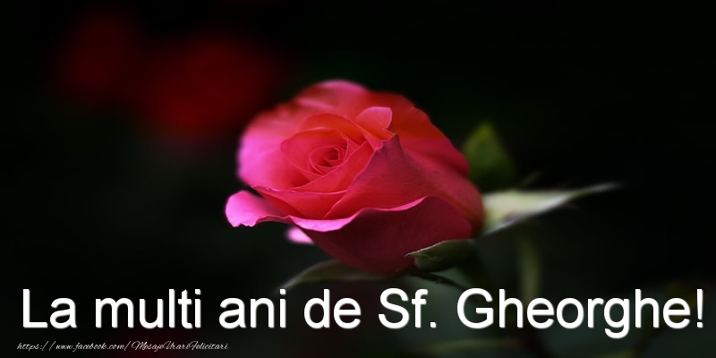 Felicitari de Sfantul Gheorghe - La multi ani de Sf. Gheorghe! - mesajeurarifelicitari.com