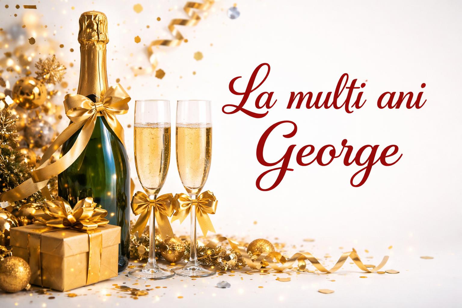 Felicitari de Sfantul Gheorghe - La multi ani, George - mesajeurarifelicitari.com