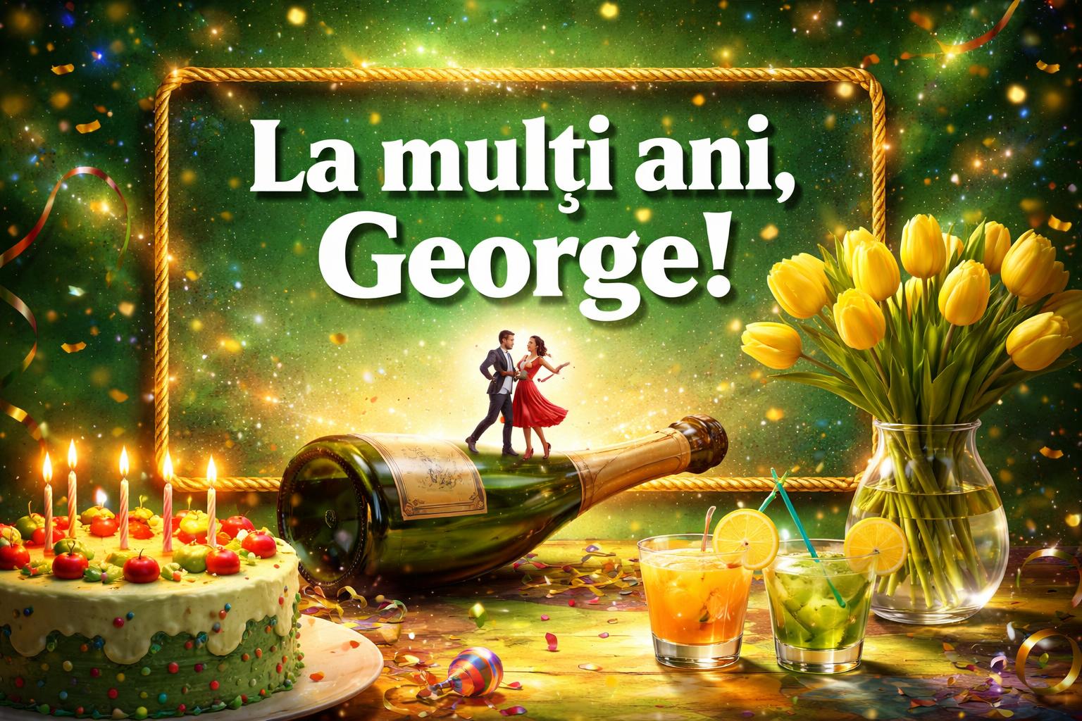 La mulți ani, George!