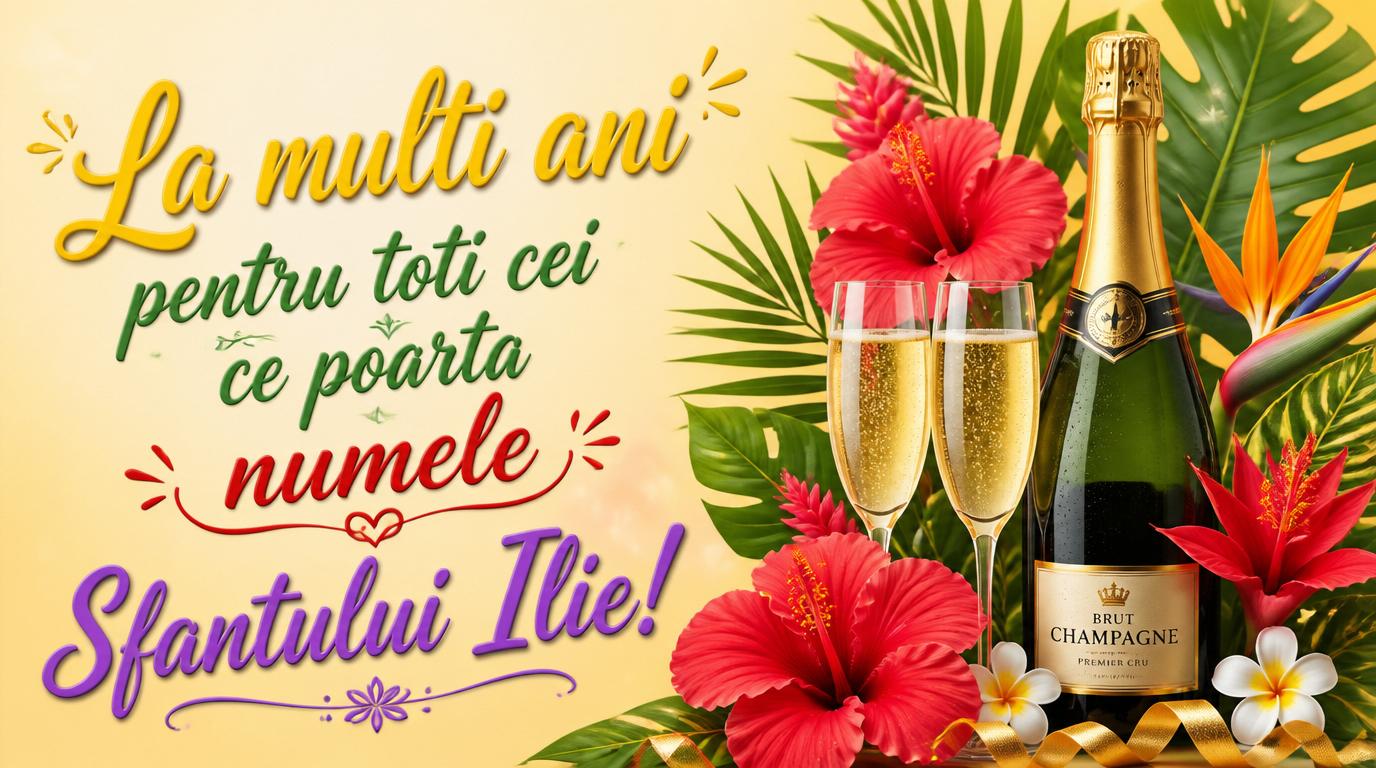 Felicitari de Sfantul Ilie - La multi ani pentru toti cei ce poarta numele Sfantului Ilie! - mesajeurarifelicitari.com