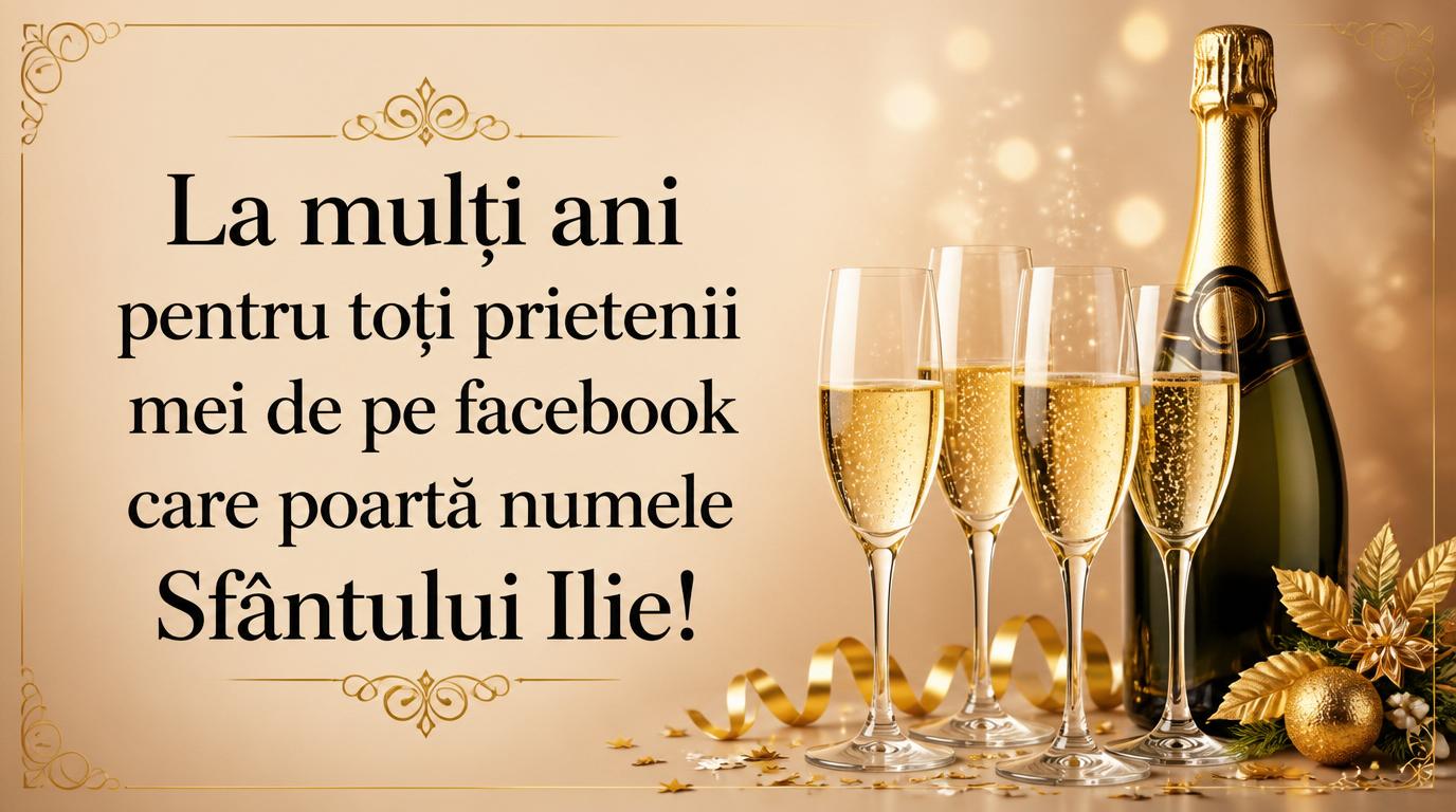 Felicitari de Sfantul Ilie - La multi ani pentru toti prietenii mei de pe facebook care poarta numele Sfantului Ilie! - mesajeurarifelicitari.com