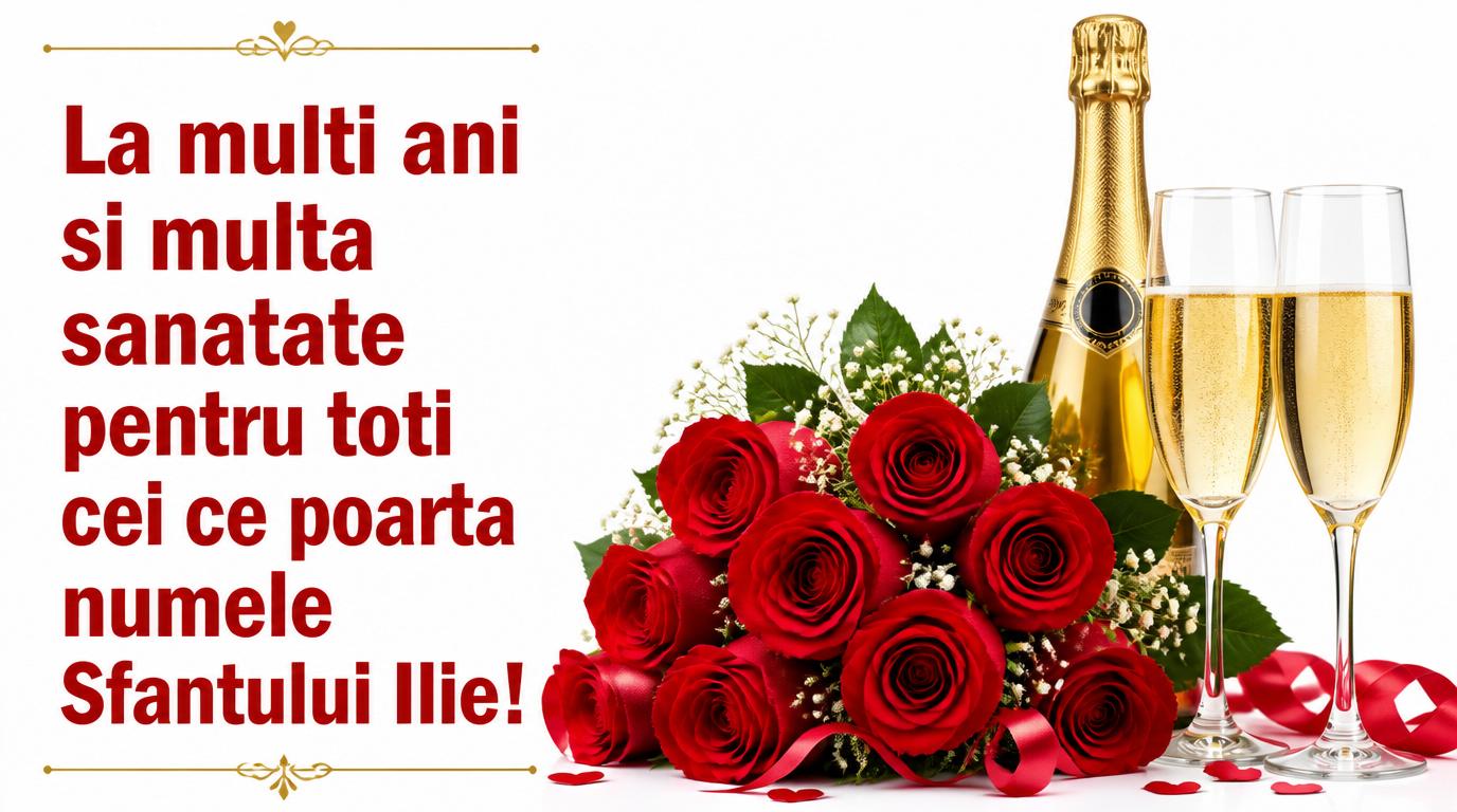 Felicitari de Sfantul Ilie - La multi ani si multa sanatate pentru toti ce poarta numele Sfantului Ilie! - mesajeurarifelicitari.com