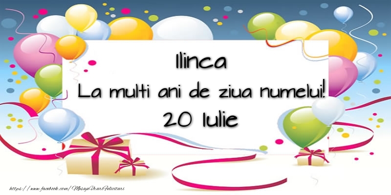 Felicitari de Sfantul Ilie - Ilinca, La multi ani de ziua numelui! 20 Iulie - mesajeurarifelicitari.com