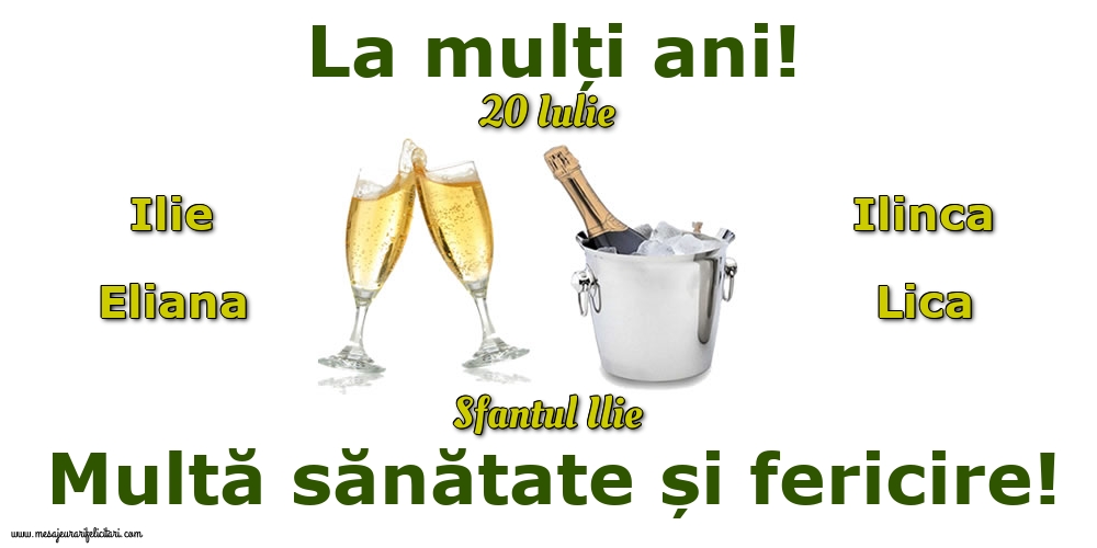 20 Iulie - Sfantul Ilie