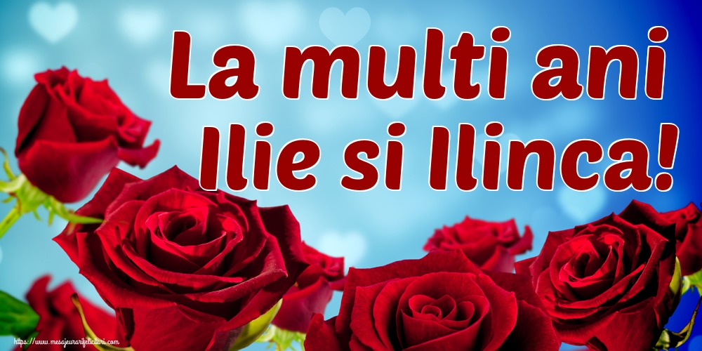 La multi ani Ilie si Ilinca!