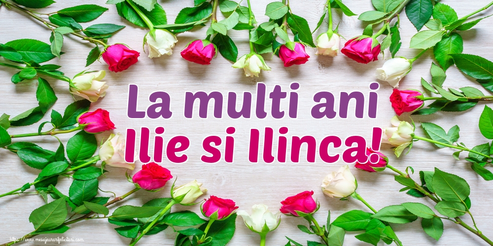 La multi ani Ilie si Ilinca!