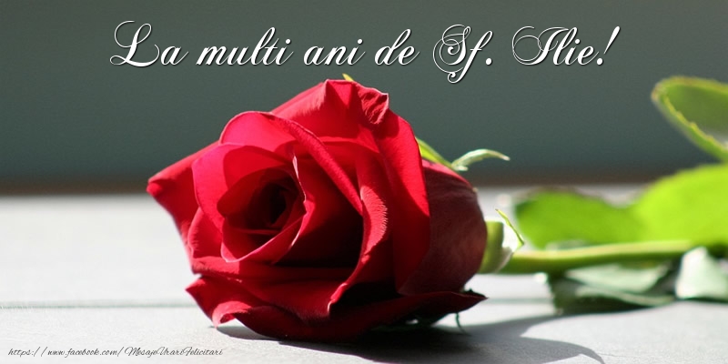 La multi ani de Sf. Ilie!