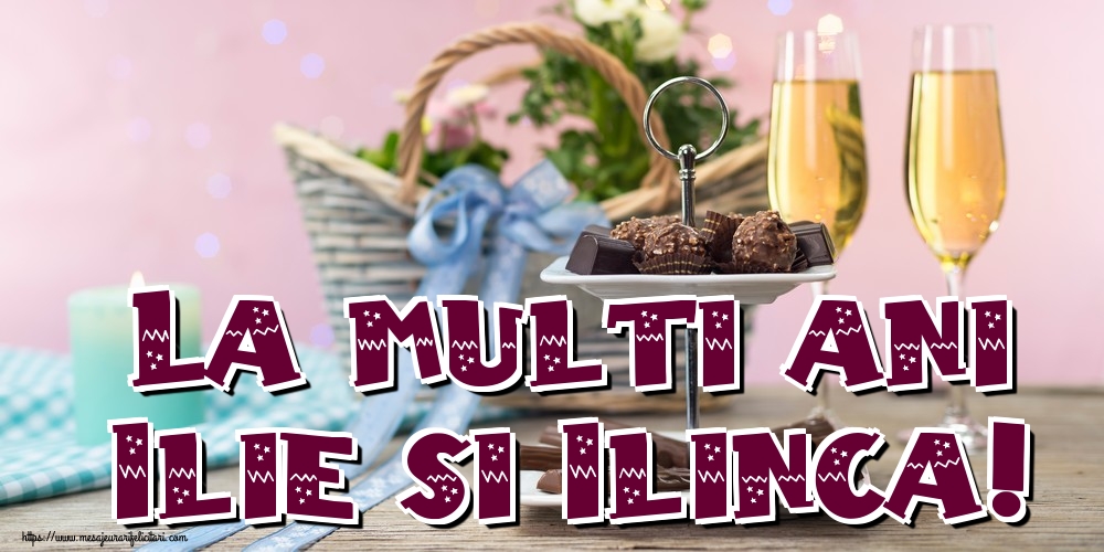 La multi ani Ilie si Ilinca!