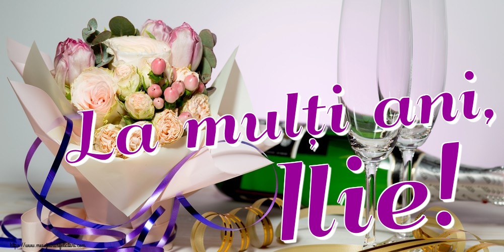La mulți ani, Ilie!