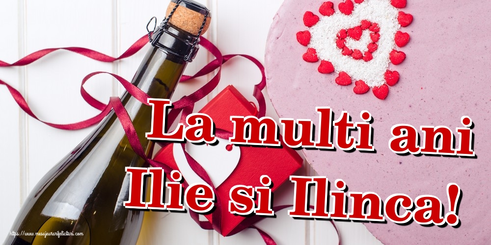 La multi ani Ilie si Ilinca!