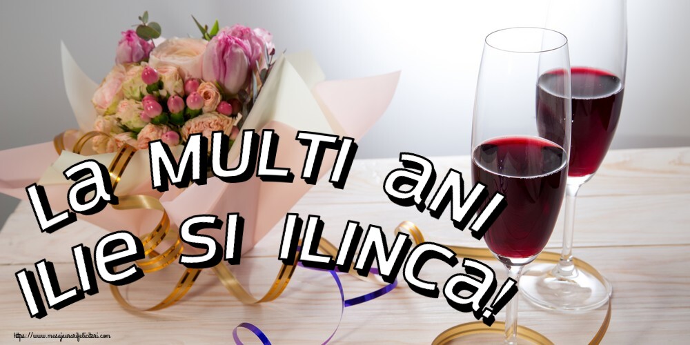 La multi ani Ilie si Ilinca!