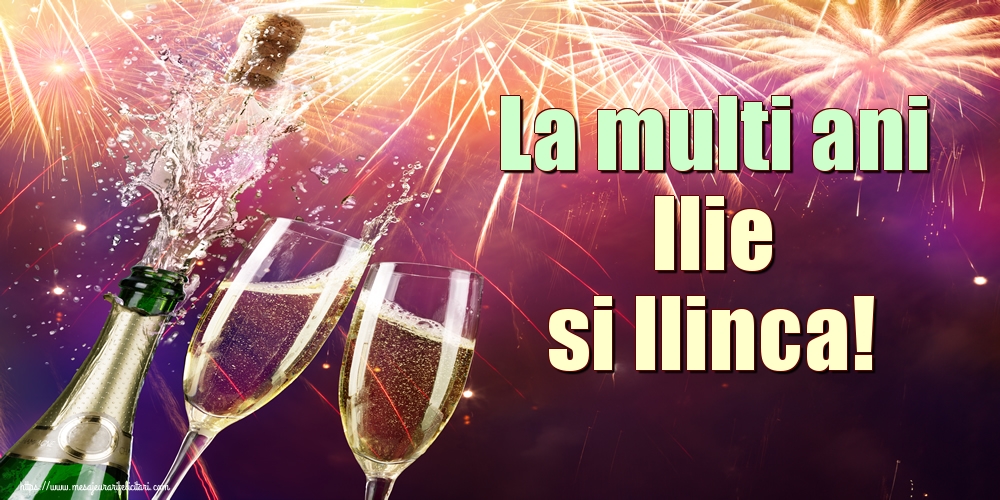 La multi ani Ilie si Ilinca!