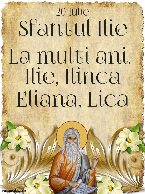 La multi ani, Ilie, Ilinca, Eliana, Lica!