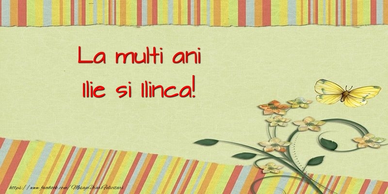 Felicitari de Sfantul Ilie - La multi ani Ilie si Ilinca! - mesajeurarifelicitari.com