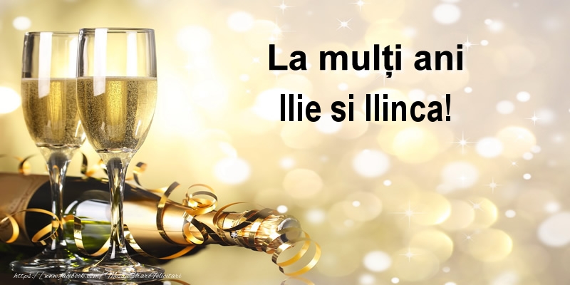 La multi ani Ilie si Ilinca!