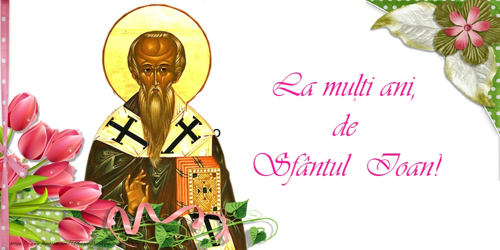 La mulți ani de Sfântul Ioan!