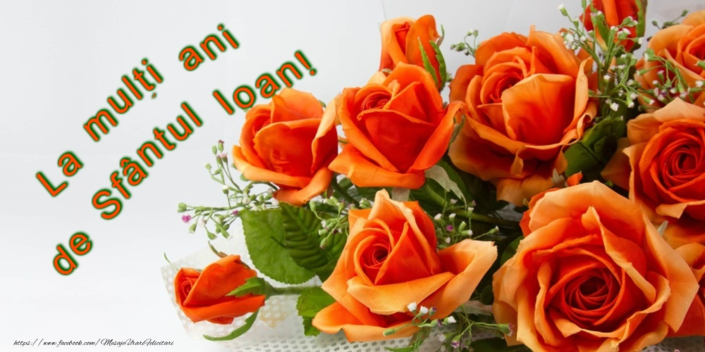 La mulți ani de Sfântul Ioan!