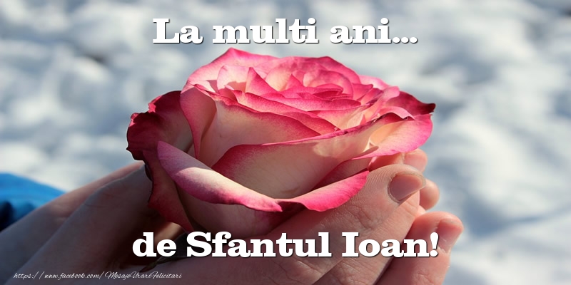 La multi ani... de Sfantul Ioan!