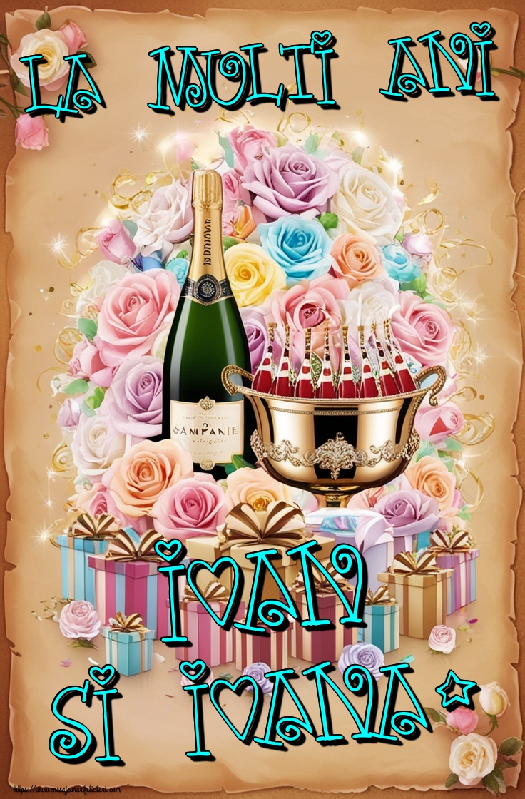 La multi ani Ioan si Ioana!