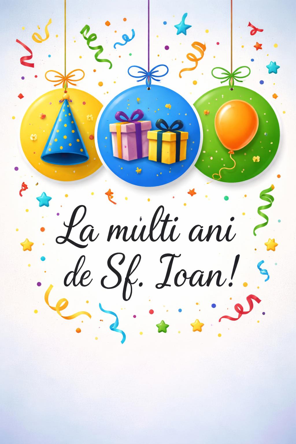 La multi ani de Sf. Ioan!