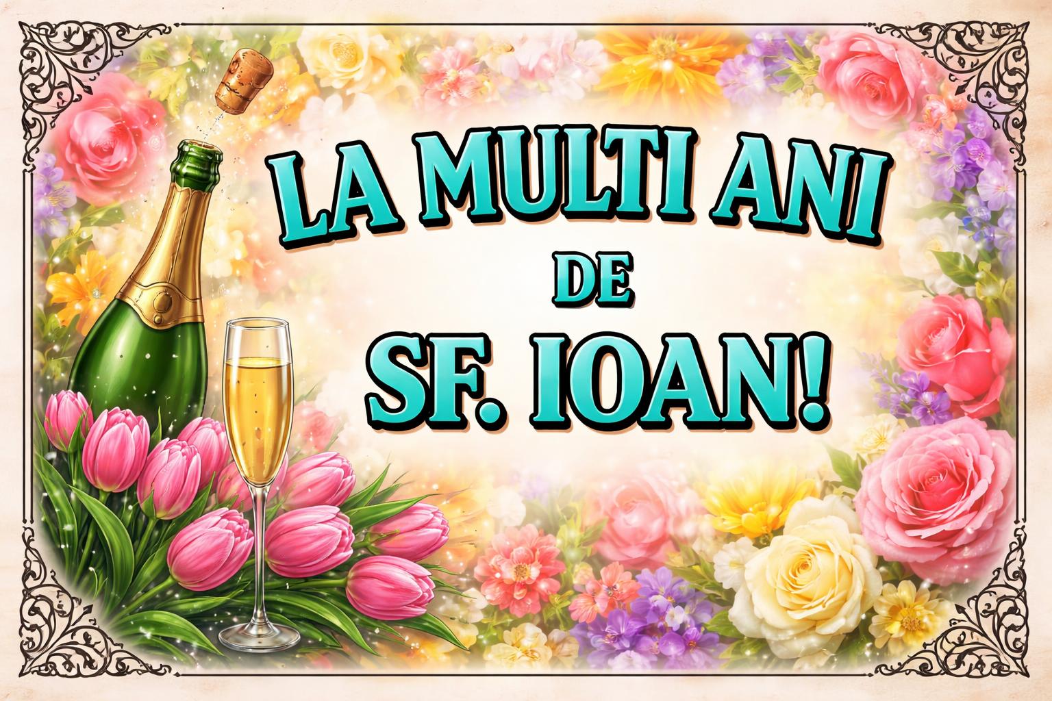 La multi ani de Sf. Ioan!