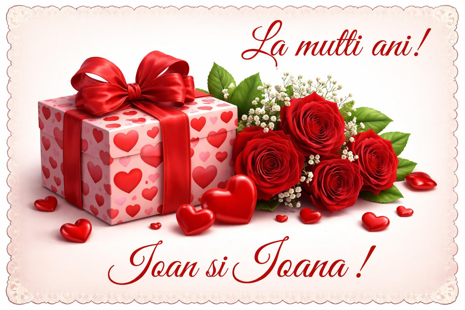 La multi ani! Ioan si Ioana