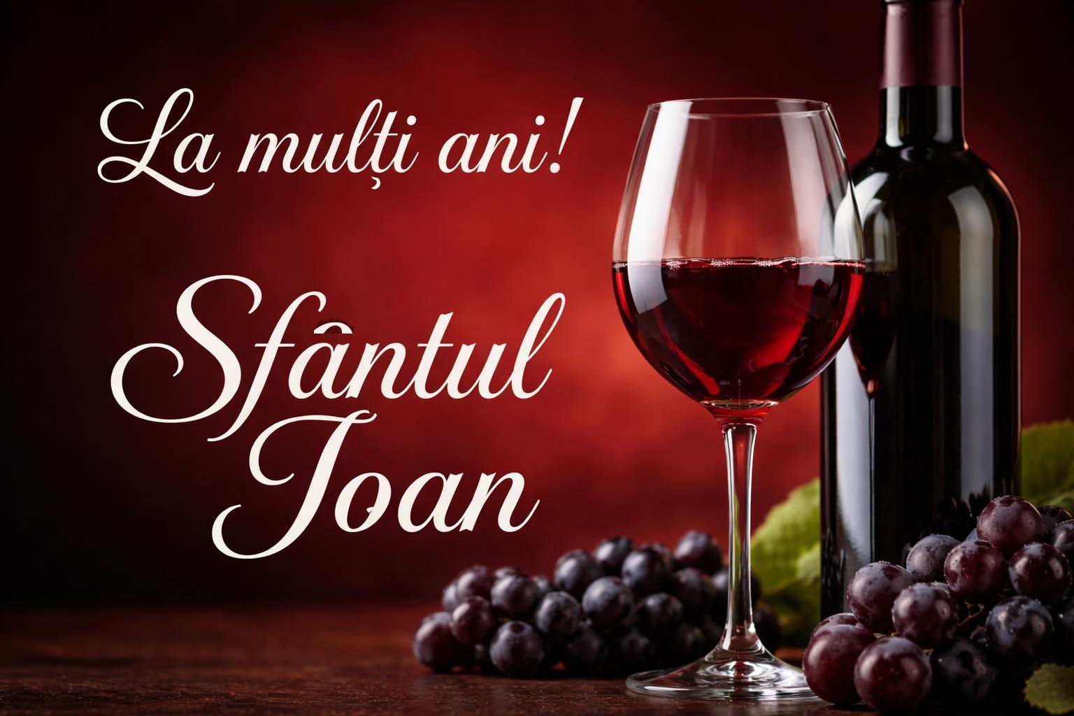 La multi ani! Sfantul Ioan