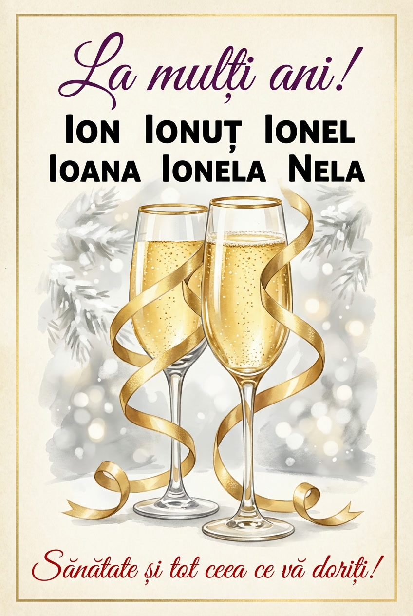 La multi ani de Sf. Ioan!