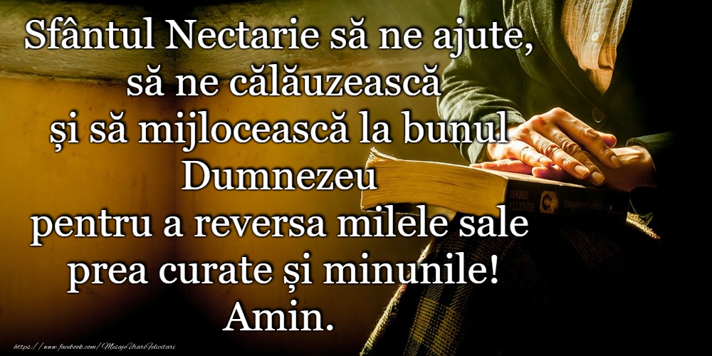 9 Noiembrie - Sfântul Nectarie