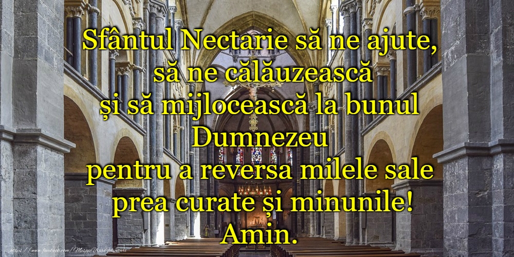 9 Noiembrie - Sfântul Nectarie