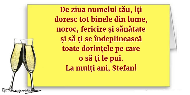 La mulți ani, Stefan!