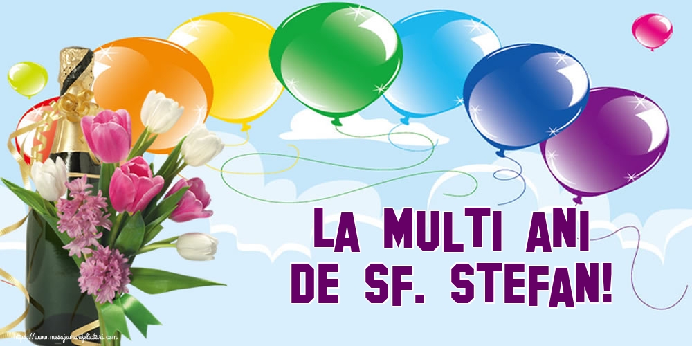 La multi ani de Sf. Stefan!