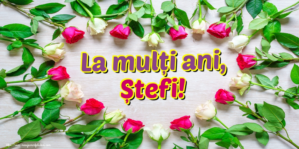 La mulți ani, Ștefi!