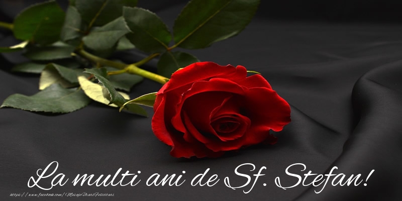 Felicitari de Sfantul Stefan - La multi ani de Sf. Stefan! - mesajeurarifelicitari.com