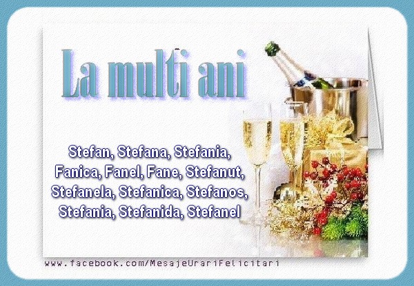 Felicitari de Sfantul Stefan - mesajeurarifelicitari.com