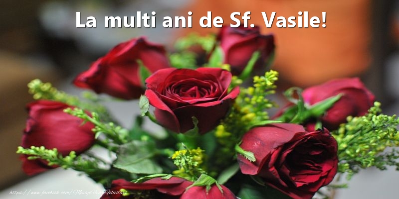 Felicitari de Sfantul Vasile - La multi ani de Sf. Vasile! - mesajeurarifelicitari.com