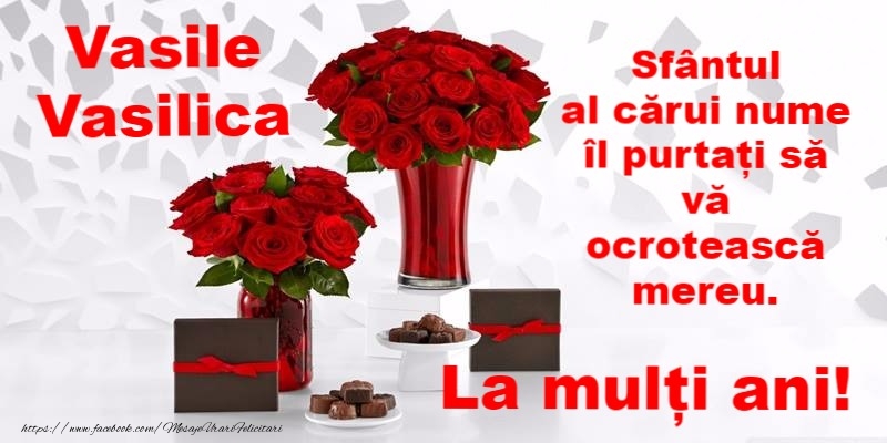 La multi ani de Sfantul Vasile!