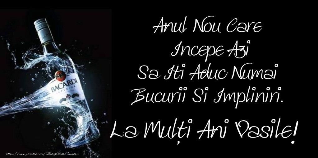 La multi ani de Sfantul Vasile!