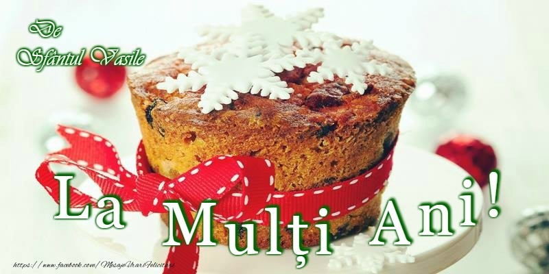La multi ani de Sfantul Vasile!