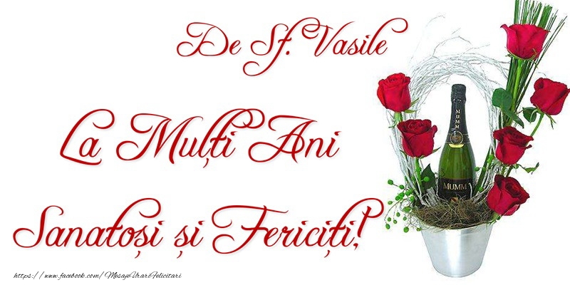 La multi ani de Sfantul Vasile!