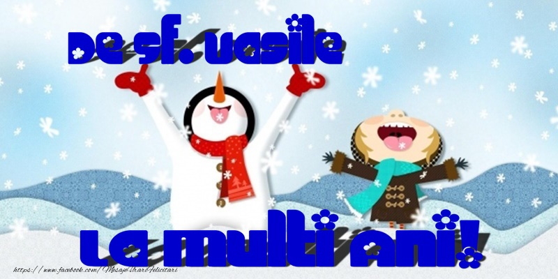 La multi ani de Sfantul Vasile!