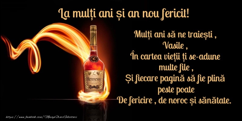 La multi ani de Sfantul Vasile!