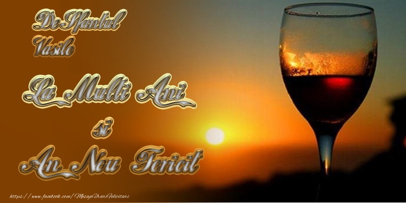 La multi ani de Sfantul Vasile!