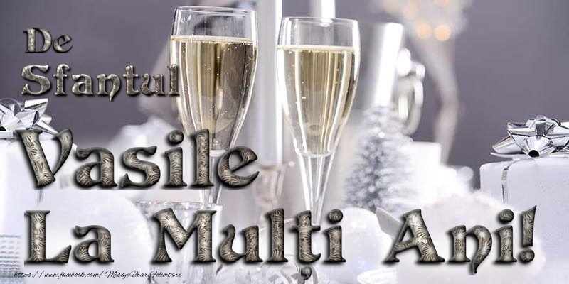 La multi ani de Sfantul Vasile!