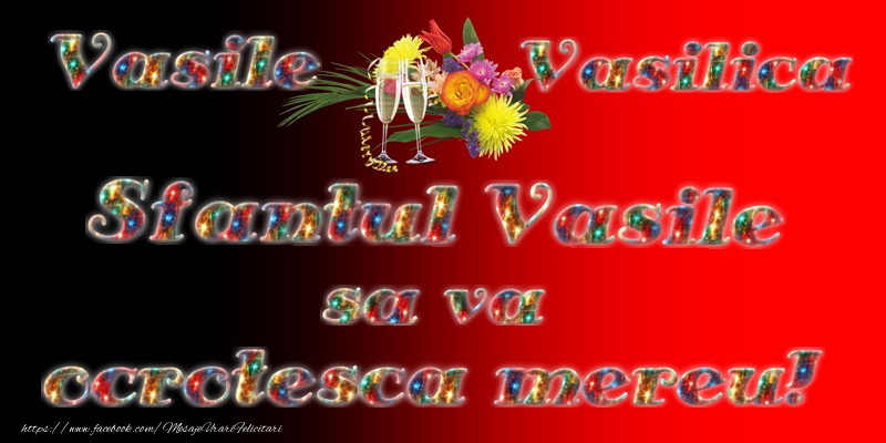 La multi ani de Sfantul Vasile!