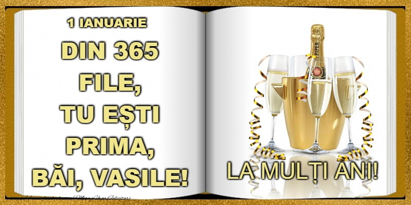 La multi ani de Sfantul Vasile!