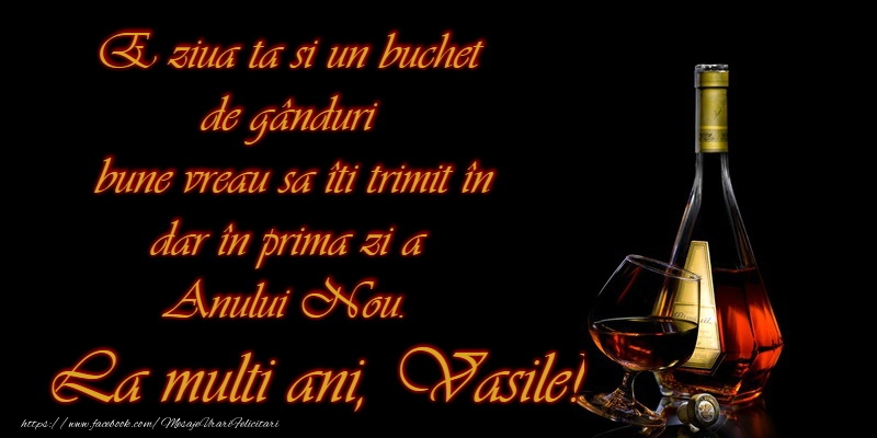 Felicitari de Sfantul Vasile - La multi ani de Sfantul Vasile! - mesajeurarifelicitari.com