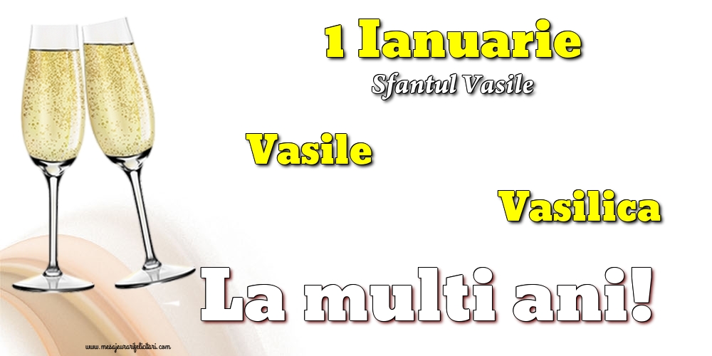 Sfantul Vasile 1 Ianuarie - Sfantul Vasile