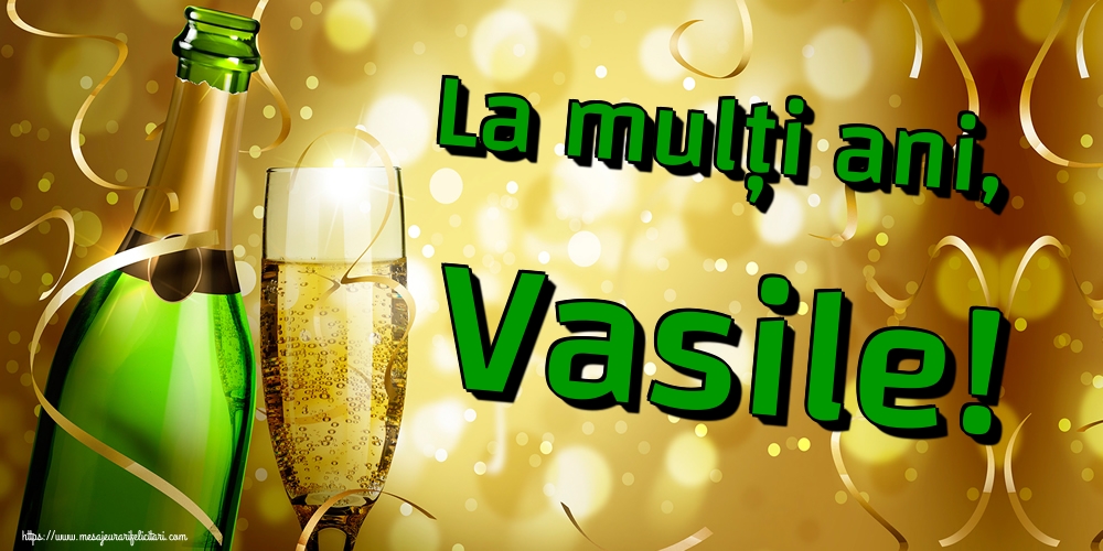 La mulți ani, Vasile!