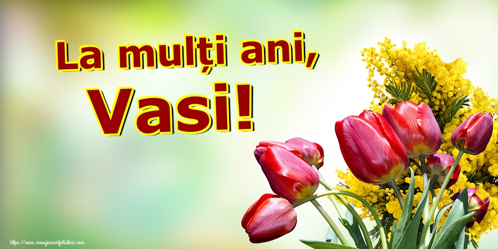 Felicitari de Sfantul Vasile - La mulți ani, Vasi! - mesajeurarifelicitari.com
